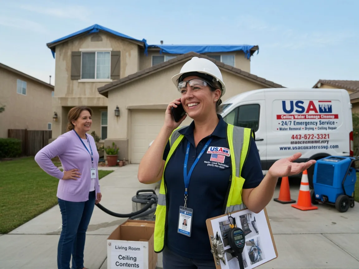 Ceiling Water Damage Restoration Fairbury, IL FAQs